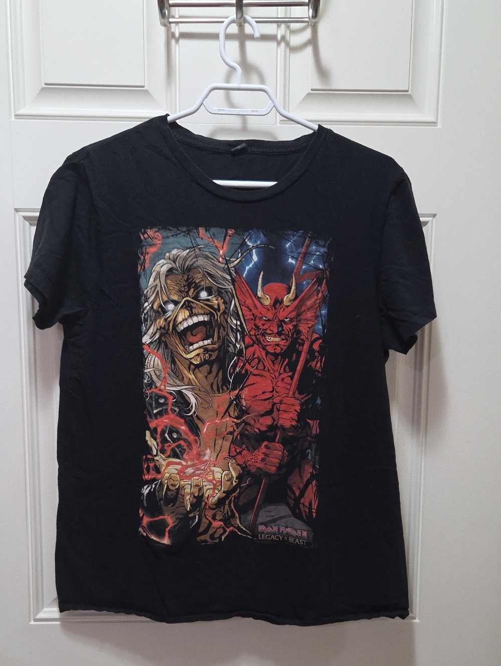 Iron Maiden Graphic Men’s Band T-Shirt - Legacy of the Beast